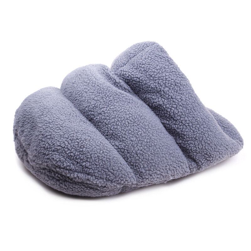 2 Barvy Shearling Velvet Pet Slipper Spací Pytel Chovatelská Stanice Pes Cat Cave Bed