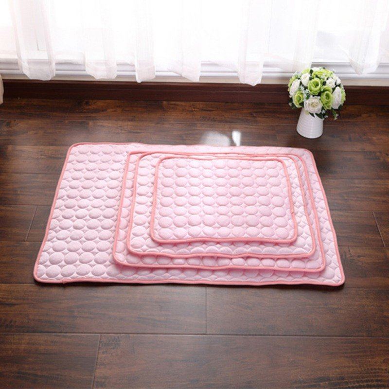 3 Barvy Ledová Hedvábná Podložka Pro Mazlíčky Summer Cooling Mat Psí Kočka Ice Cool Mat Pad