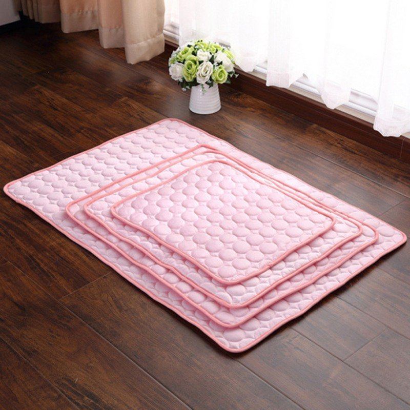 3 Barvy Ledová Hedvábná Podložka Pro Mazlíčky Summer Cooling Mat Psí Kočka Ice Cool Mat Pad