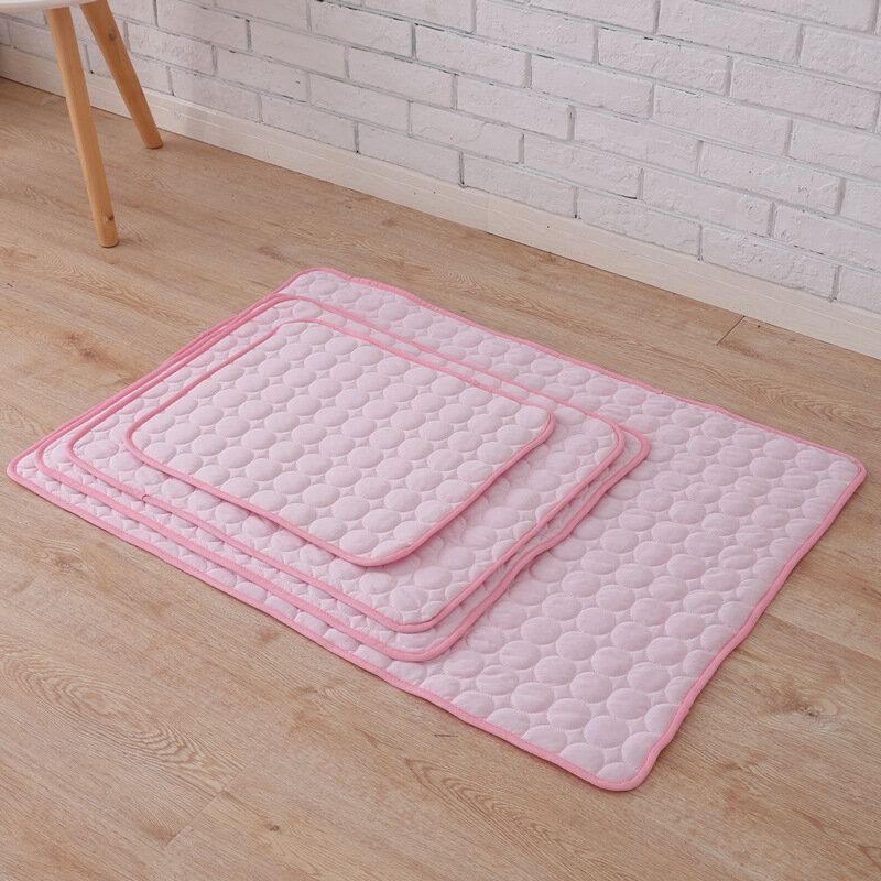 3 Barvy Ledová Hedvábná Podložka Pro Mazlíčky Summer Cooling Mat Psí Kočka Ice Cool Mat Pad