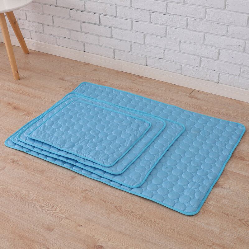 3 Barvy Ledová Hedvábná Podložka Pro Mazlíčky Summer Cooling Mat Psí Kočka Ice Cool Mat Pad