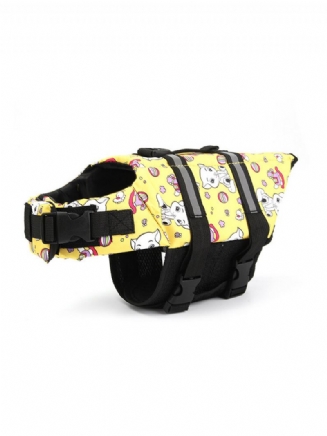 4 Barvy Pet Life Jacket Vesta Psí Plovák Ochranná Pomůcka Reflexní Puppy Swim Xl