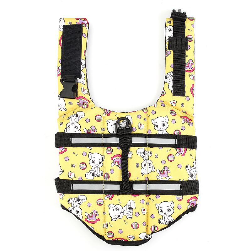 4 Barvy Pet Life Jacket Vesta Psí Plovák Ochranná Pomůcka Reflexní Puppy Swim Xl