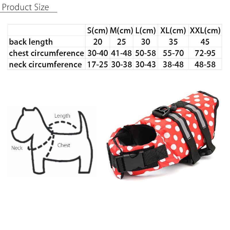 4 Barvy Pet Life Jacket Vesta Psí Plovák Ochranná Pomůcka Reflexní Puppy Swim Xl