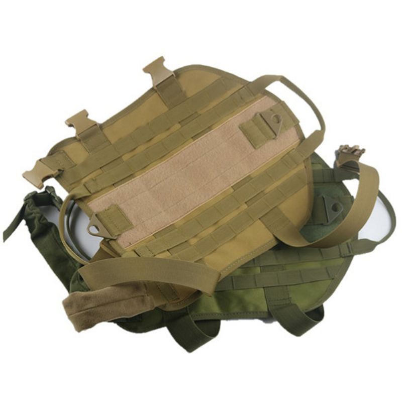 600d Nylon Police Tactical Military Molle System Pes Vojenské Taktické Vybavení Tréninková Vesta Pro Psa