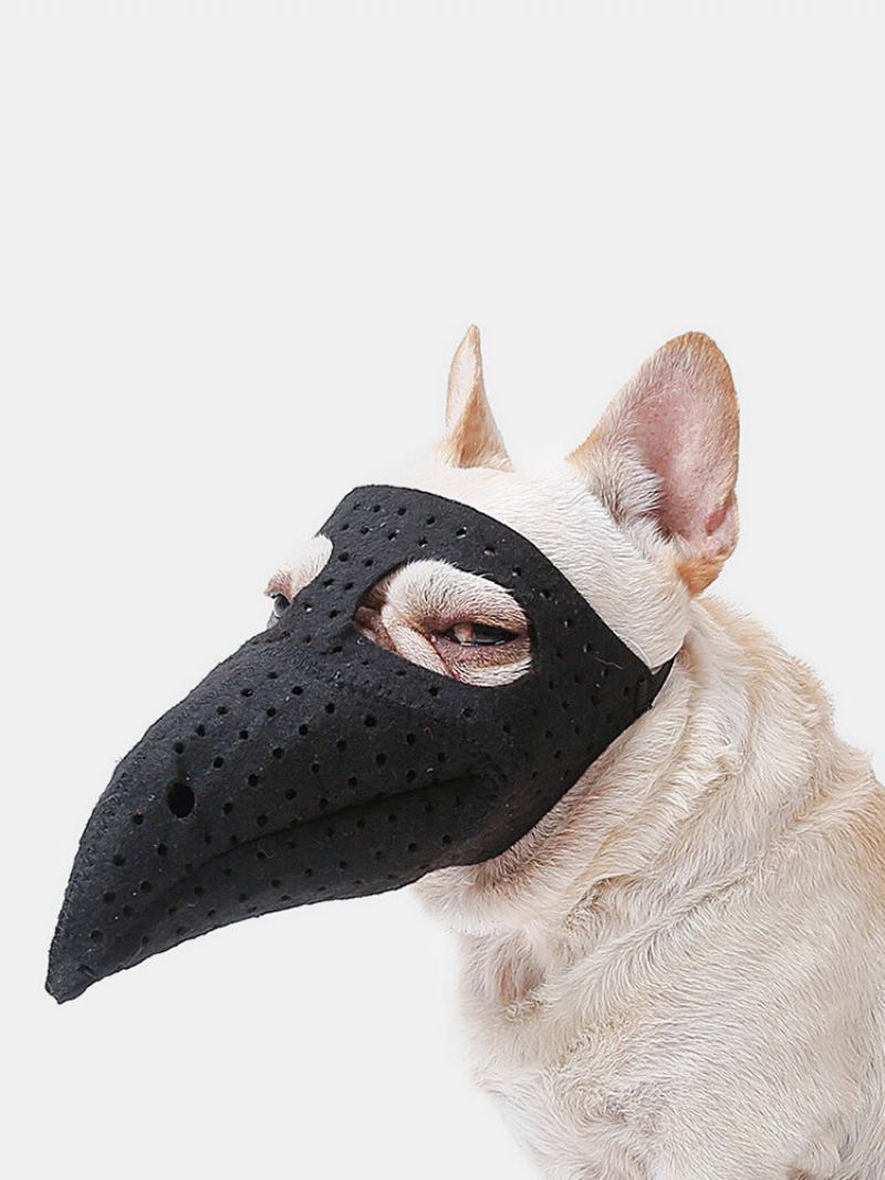 Halloween Bird Beak Doctor Pet Mask Plášť Kočka Psí Ústa Kryt Hororový Kostým