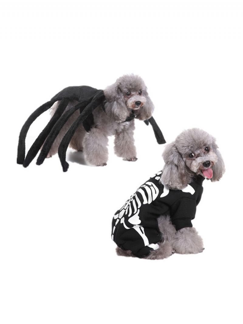 Halloween Pet Oblečení Kostým Kabát Štěně Dog Kočka Funny Jacket Cosplay