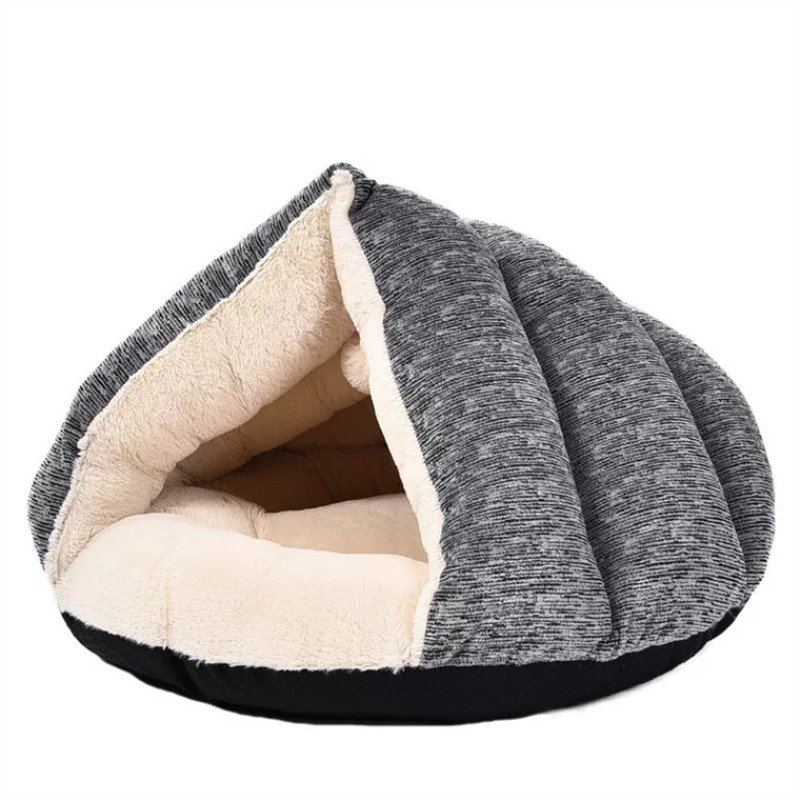 Pes Kočka Zimní Měkký Teplý Plyšový Spací Pytel Puppy Tent Cave Bed