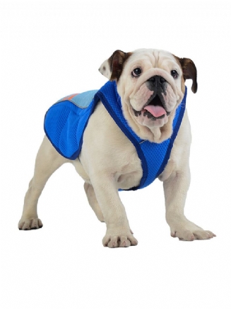 Pet Dog Cool Vesta Prodyšná Pohodlná Opalovací Krém Chladící Oblečení Pet Jacket