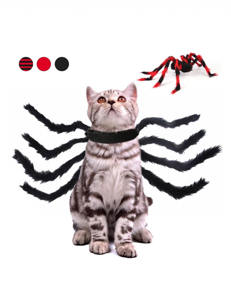 Pet Halloween Spider Hrudník Kreativní Kostým Kočka Psík Malý Pes Transformation Costume