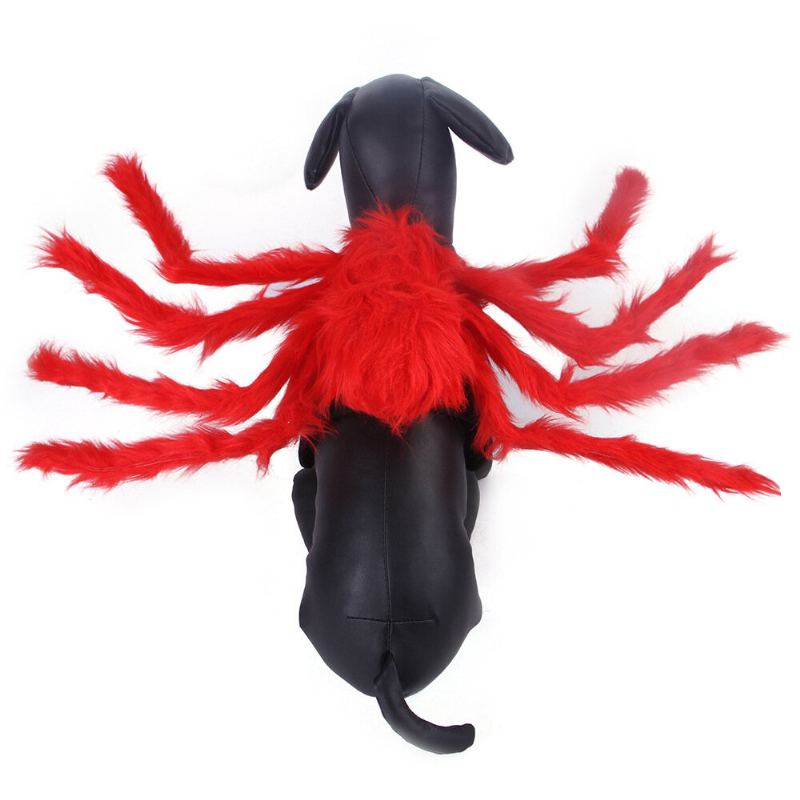 Pet Halloween Spider Hrudník Kreativní Kostým Kočka Psík Malý Pes Transformation Costume