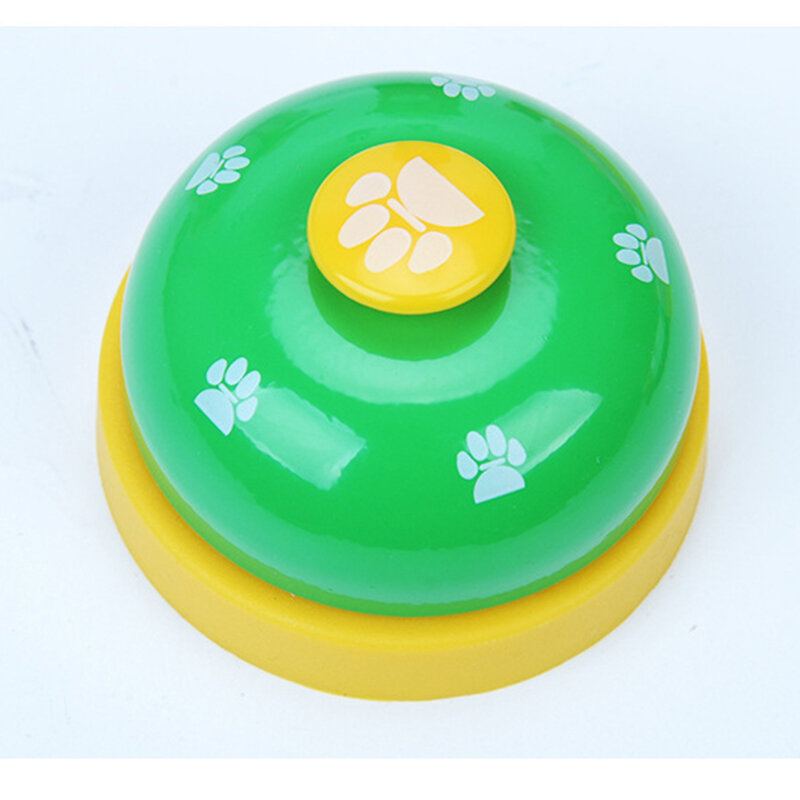 Pet Press Jingle Psí Trenér Kočky Pet Intelligence Toy Footprints Bells Dog Ringer