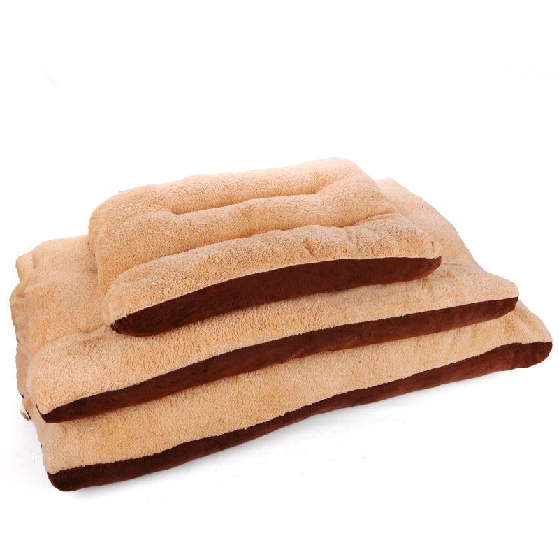 Shearling Velvet Suede Pet Spací Postel Cushion Mat Zimní Teplá Pro Velké Psy