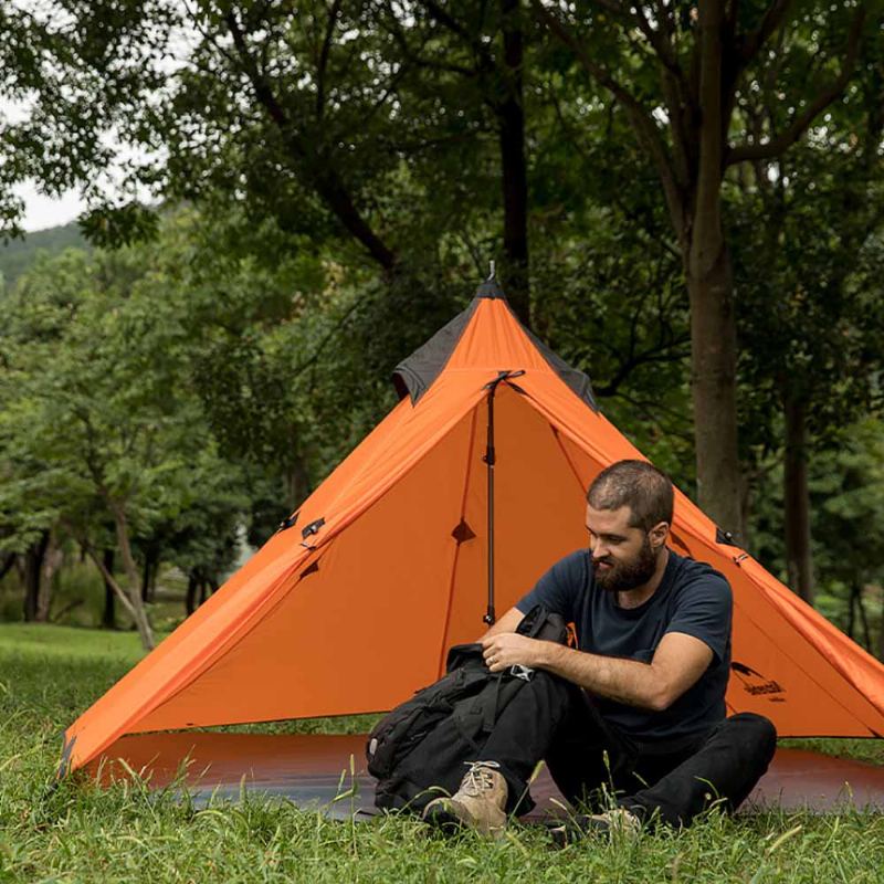 Kempingový Stan Naturehike Odolný Proti Dešti Ultralehký Venkovní Dvouvrstvý Silikonový Jednověžový Sky