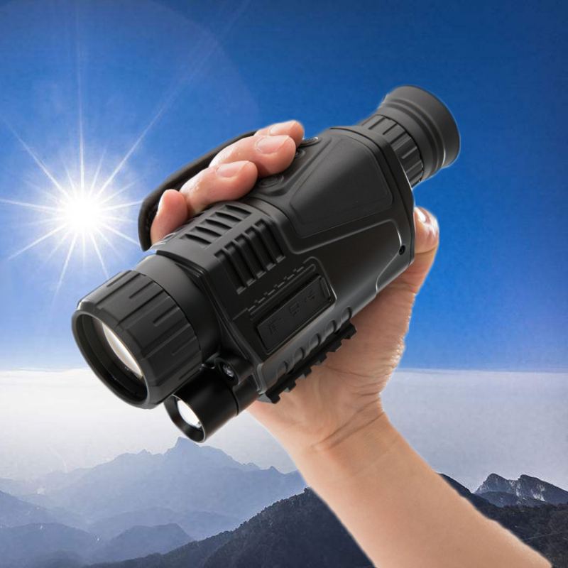 Monokulární Kamera S Infračerveným Nočním Viděním Digitální Dalekohled Pro Noční Vidění 5x40 Hd Hunting Video Telescope