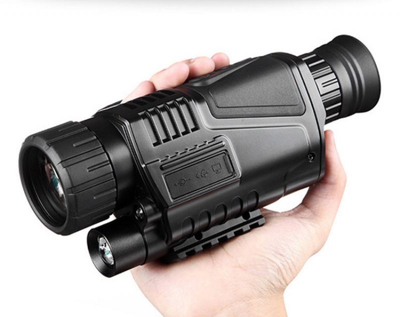 Monokulární Kamera S Infračerveným Nočním Viděním Digitální Dalekohled Pro Noční Vidění 5x40 Hd Hunting Video Telescope