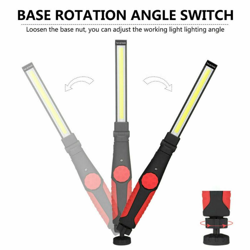 Multifunkční 10000 Lumen Cob Led Slim Work Light Lamp Dobíjecí Svítilna