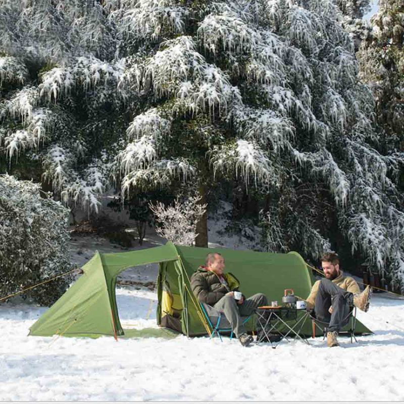 Naturehike Baros Ultra Lehký Tunelový Stan Venkovní Dvoulůžkový Horský Kempingový Jedna Místnost Hala Vhodné Pro Čtyři Roční Období