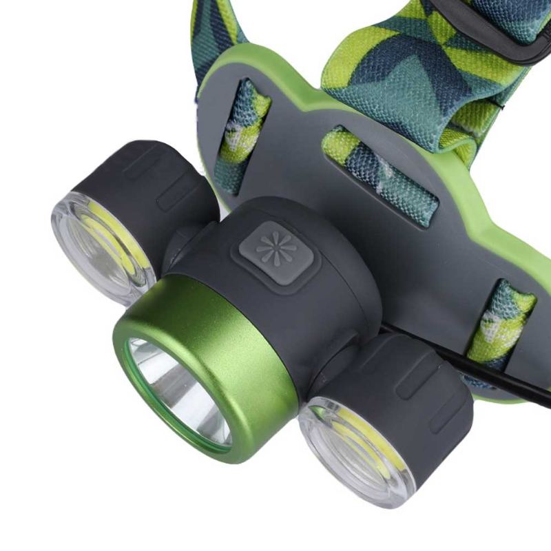 Vodotěsná Ultra Jasná Led Čelovka S 5 Režimy Cob Usb Nabíjení Ideální Pro Outdoor Pohodlná Pro Rybaření Kempování Cykloturistika Turistika