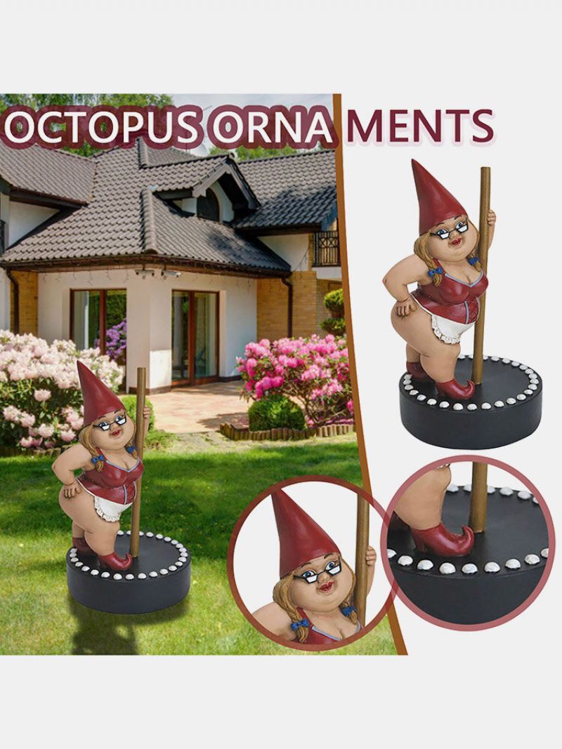 1 Pc Gnome Trpaslík Vánoce Den Díkůvzdání Narozeniny Ornament Slavný Zpěvák Filmová Hvězda Tančící Monroe Pryskyřice Zahrada Domácí Dekorace Festival Dárek