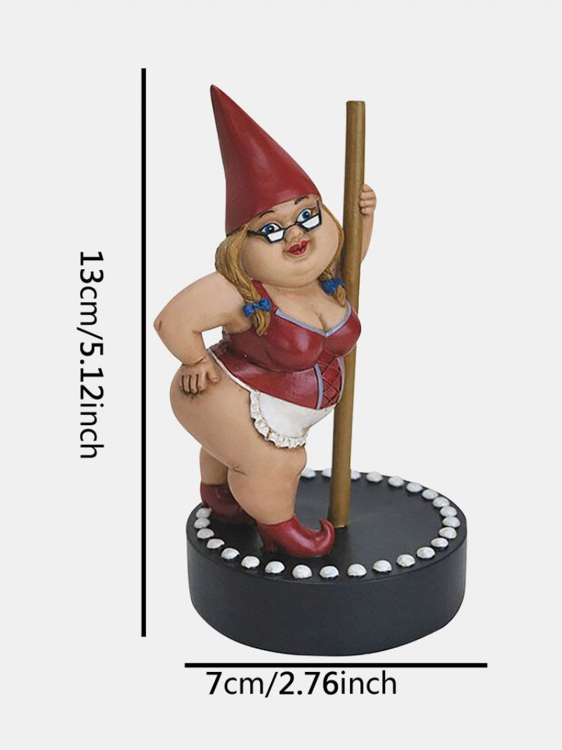 1 Pc Gnome Trpaslík Vánoce Den Díkůvzdání Narozeniny Ornament Slavný Zpěvák Filmová Hvězda Tančící Monroe Pryskyřice Zahrada Domácí Dekorace Festival Dárek