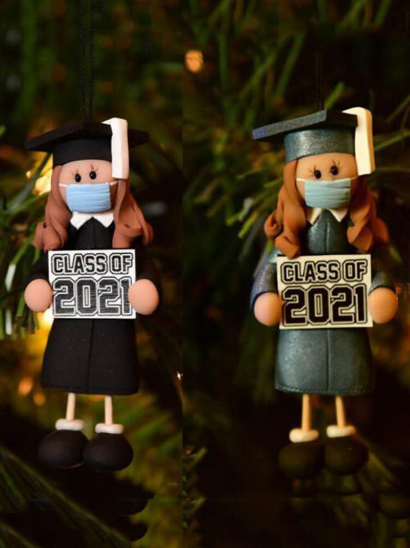 1 Pc Maturitní Sezóna Ornament Třída 2023 College High School Graduate Gratulace Dekor