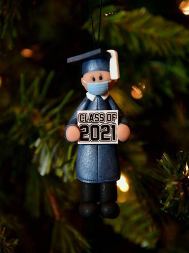 1 Pc Maturitní Sezóna Ornament Třída 2023 College High School Graduate Gratulace Dekor