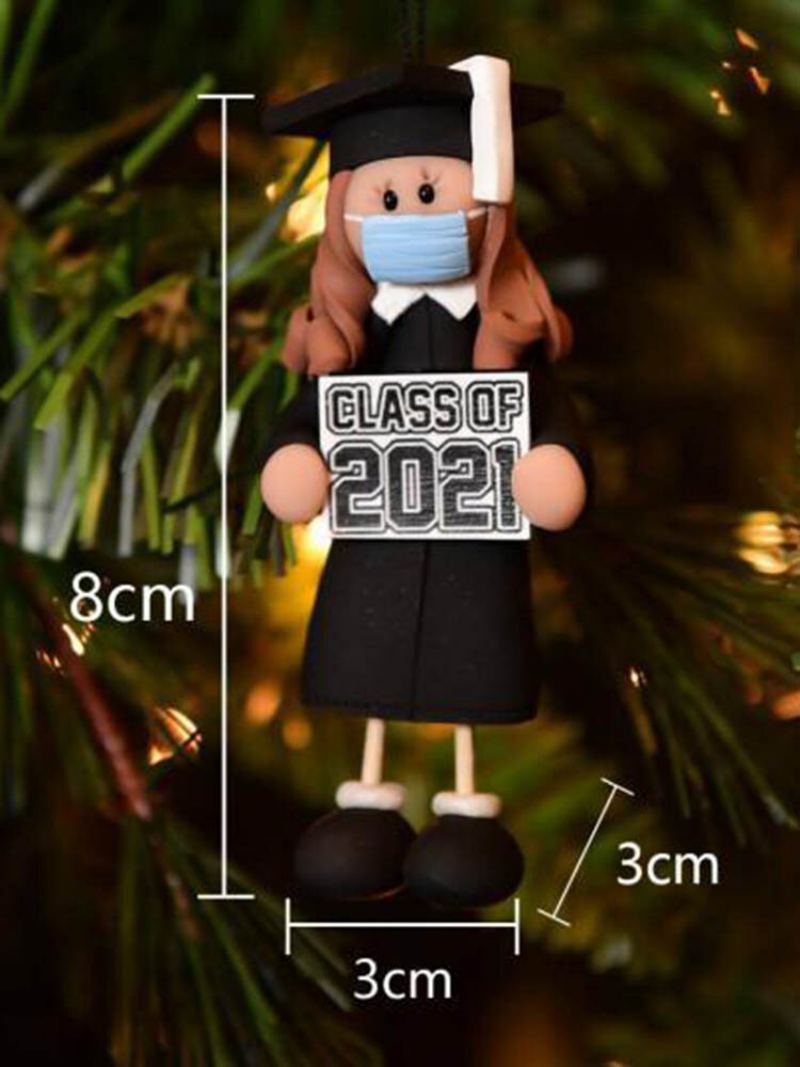 1 Pc Maturitní Sezóna Ornament Třída 2023 College High School Graduate Gratulace Dekor