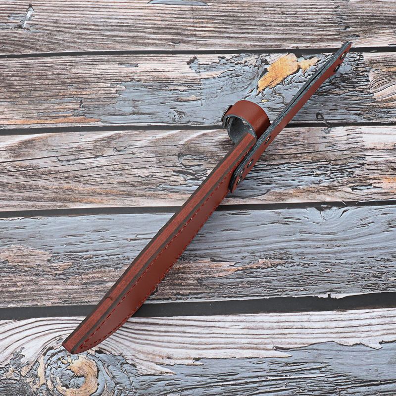 33cm Kožená Pochva Držák Nožů Na Šavle Ochranný Kryt Cosplay Kostým Outdoor Leather Craft Tool