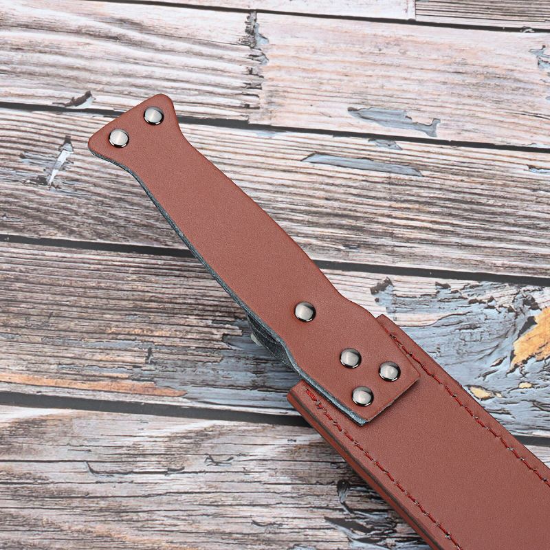 33cm Kožená Pochva Držák Nožů Na Šavle Ochranný Kryt Cosplay Kostým Outdoor Leather Craft Tool