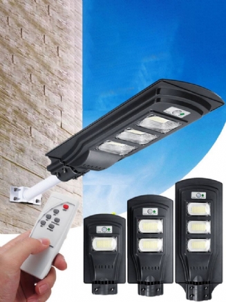 Augienb 120w / 240w / 360w Solární Led Nástěnné Svítidlo Radarové Pouliční Světlo Super Jasné Pir Pohybové Senzorové Bezpečnostní Pro Venkovní Zahradu