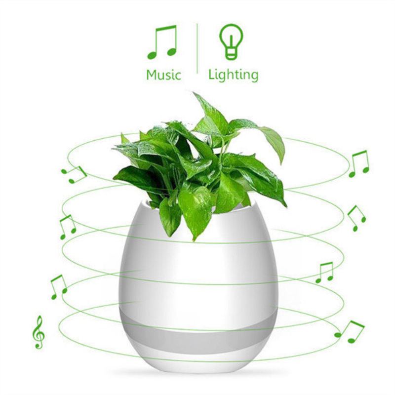 Honana Fgp1 Usb Bluetooth Hudební Květináč Elektrostatická Indukční Noční Světlo