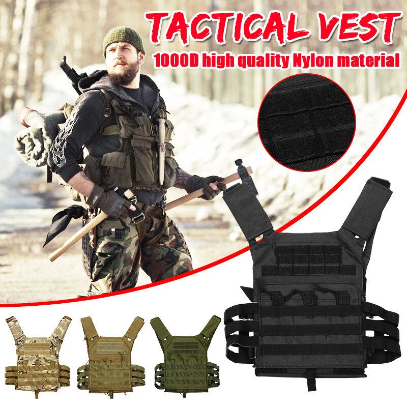 Lehká Vesta Molle Tactical Armor Plate Carrier Jpc S Kapsami Na Zásobníky