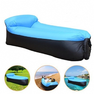 Upgradovaná Verze Outdoor Travel Lazy Sofa Nafukovací Gauč Fast Air Houpací Síť