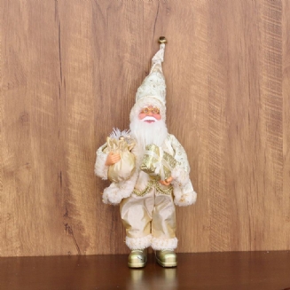 Vánoční Dekorace Na Panenku Old Man 30cm Stojící Santa Claus Ornamenty