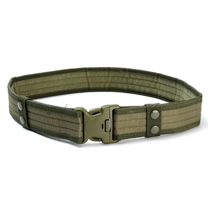 130cm Pánský Maskovací Vojenský Armádní Taktický Pásek Swat Combat Hunting Outdoor Sports Belt