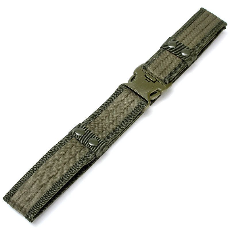 130cm Pánský Maskovací Vojenský Armádní Taktický Pásek Swat Combat Hunting Outdoor Sports Belt