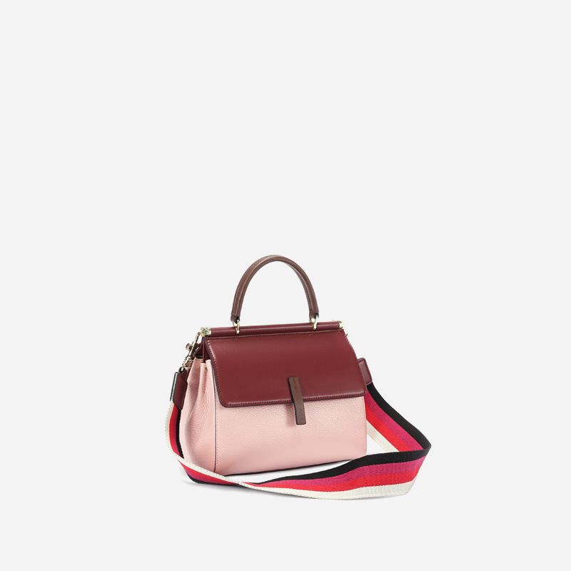 2023 Barevně Ladící Taška Messenger Bag Módní Přes Rameno Head Layer Hovězí Lady Bag Kelly Bag