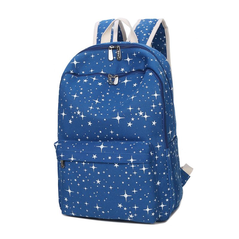 Batoh Středoškolský Studentský Ležérní Potisk College Wind Travel Bag