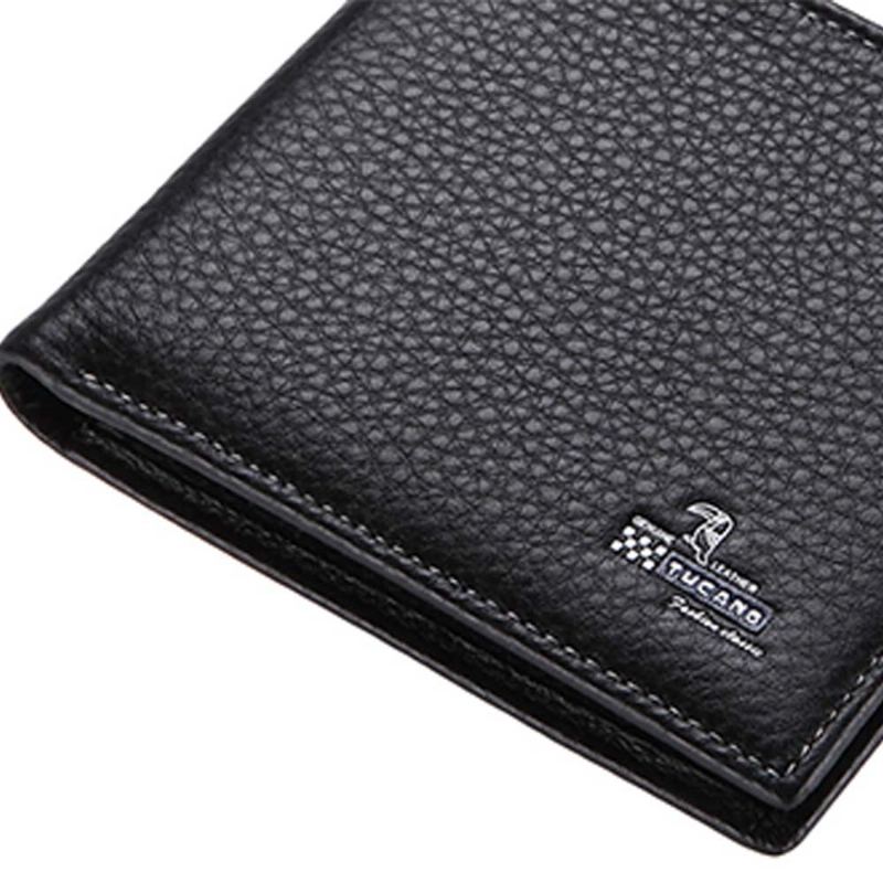 Bifold Side Flip Wallet Prvotřídní Business Pánská Peněženka Multifunkční Kabelka Extra Kapacitní Cestovní