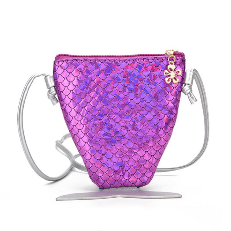 Dámská Crossbody Kabelka S Flitry Mermaid Laser