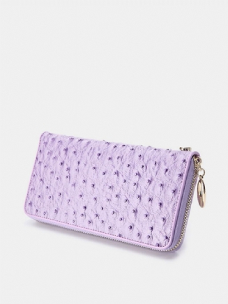 Dámská Elegantní Peněženka Z Pravé Kůže Clutches Bag Wristlet Wallet