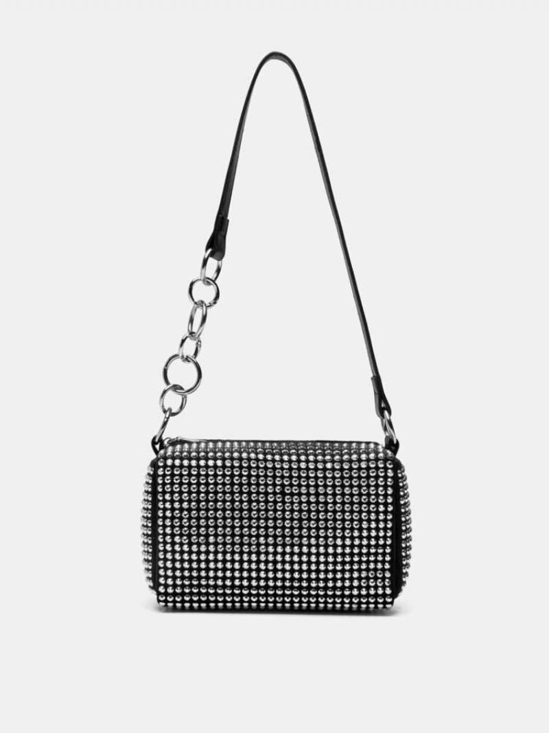 Dámská Kabelka Crossbody Na Jedno Rameno S Diamantovou Drahokamu