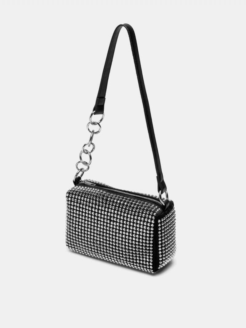 Dámská Kabelka Crossbody Na Jedno Rameno S Diamantovou Drahokamu