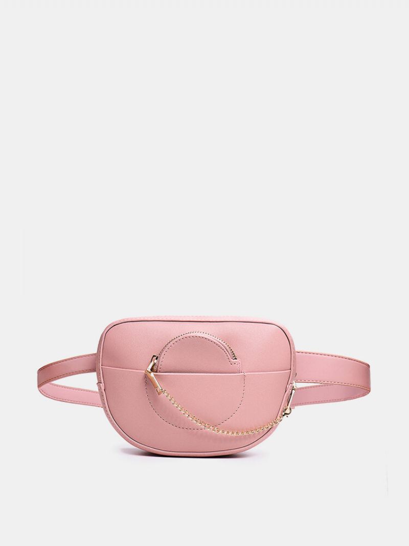 Dámská Kabelka Do Pasu S Řetízkem Pevná Na Telefon Crossbody