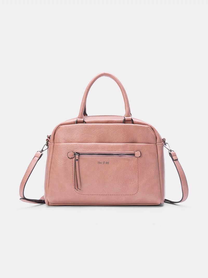 Dámská Kabelka Joseko Z Umělé Kůže Casual Simple Multilayer Zip Crossbody