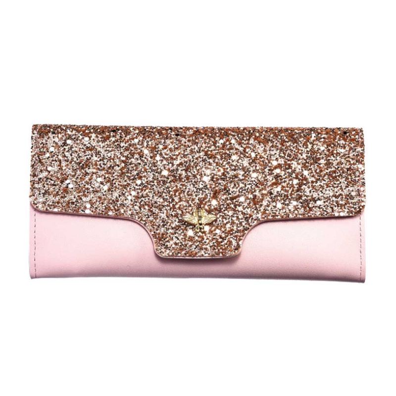 Dámská Kabelka Paillette Třídílná Večerní Wedding Party Clutch Bag