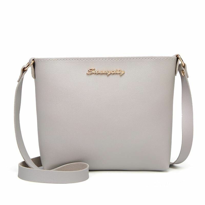 Dámská Kabelka Přes Rameno Vintage Pu Leather Crossbody