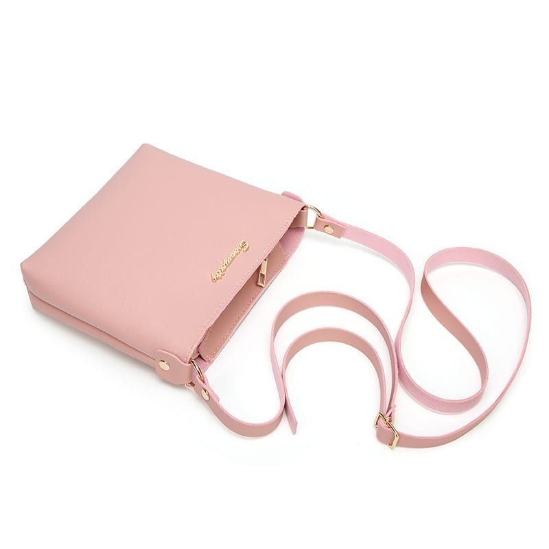 Dámská Kabelka Přes Rameno Vintage Pu Leather Crossbody