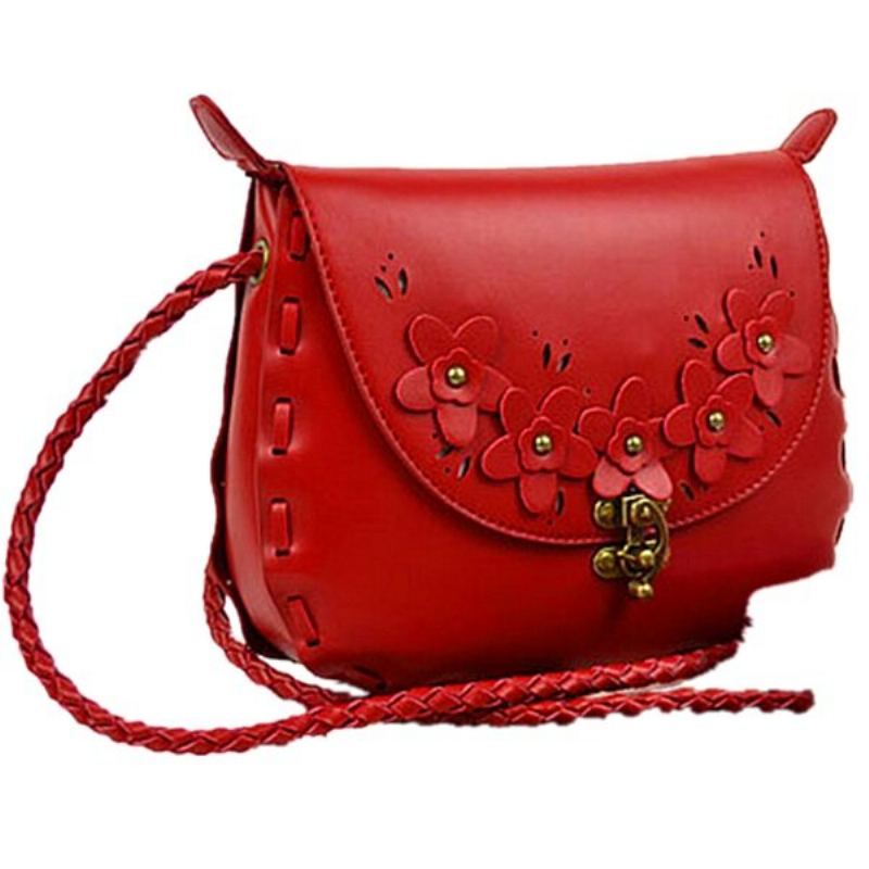 Dámská Kabelka Vintage Flower Crossbody Elegantní Přes Rameno